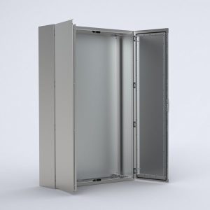 Dulap compact din otel inoxidabil cu doua usi,  1200x1200x400   , cod EKDS12124 , Eldon