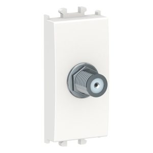 Priza SAT, tip F, 1M, alb,cod produs LMR6128001,SCHNEIDER