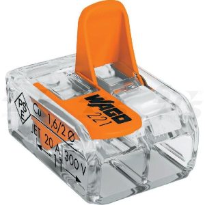 Clema transparenta pentru cablu litat ,2P,