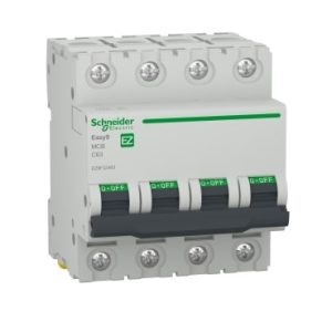 EZ9F32463 EASY9 INTRERUPTOR AUT. 4P 4500 A C 63A|(INCL. T.V.=0.75 RON f.TVA)