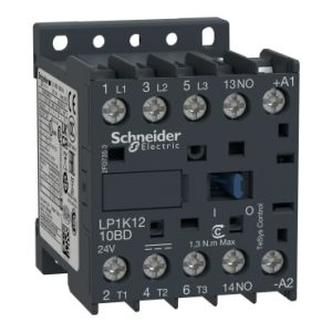 LP1K1210BD CONTACTOR 3P+F SURUB 24V DC|(INCL. T.V.=0.75RON f.TVA)