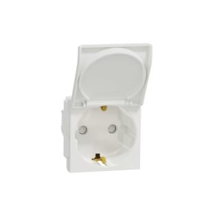 NU303718TA PRIZA 2P+E 16A CAPAC OBT. ALB