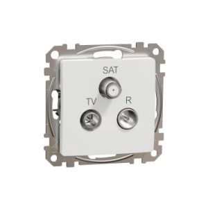 Sedna Design, Priza TV-R-SAT finala 4dB, alb
