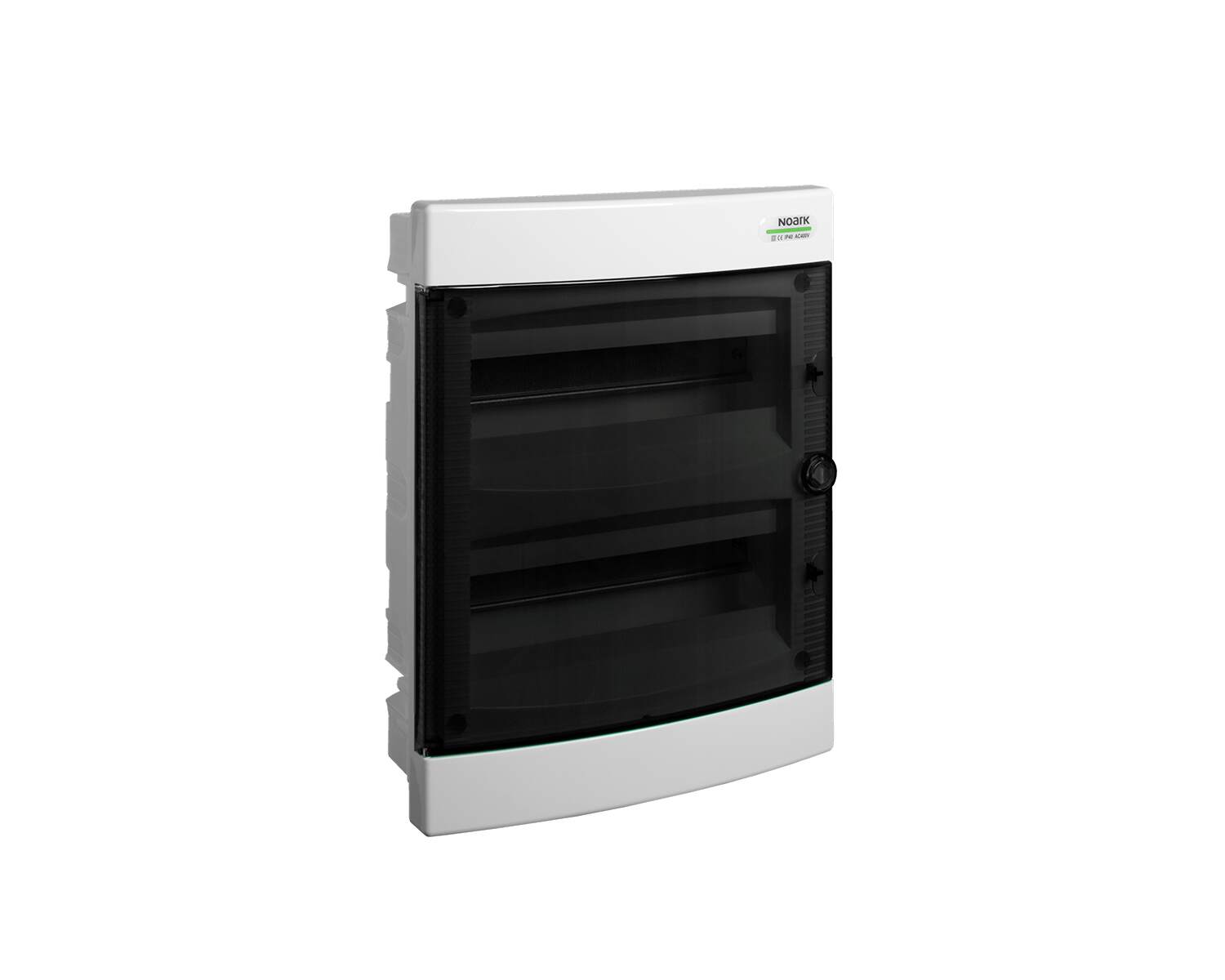 Cofret incastrat cu usa transparenta PNF 24T IP40 2 RND 2X12 M