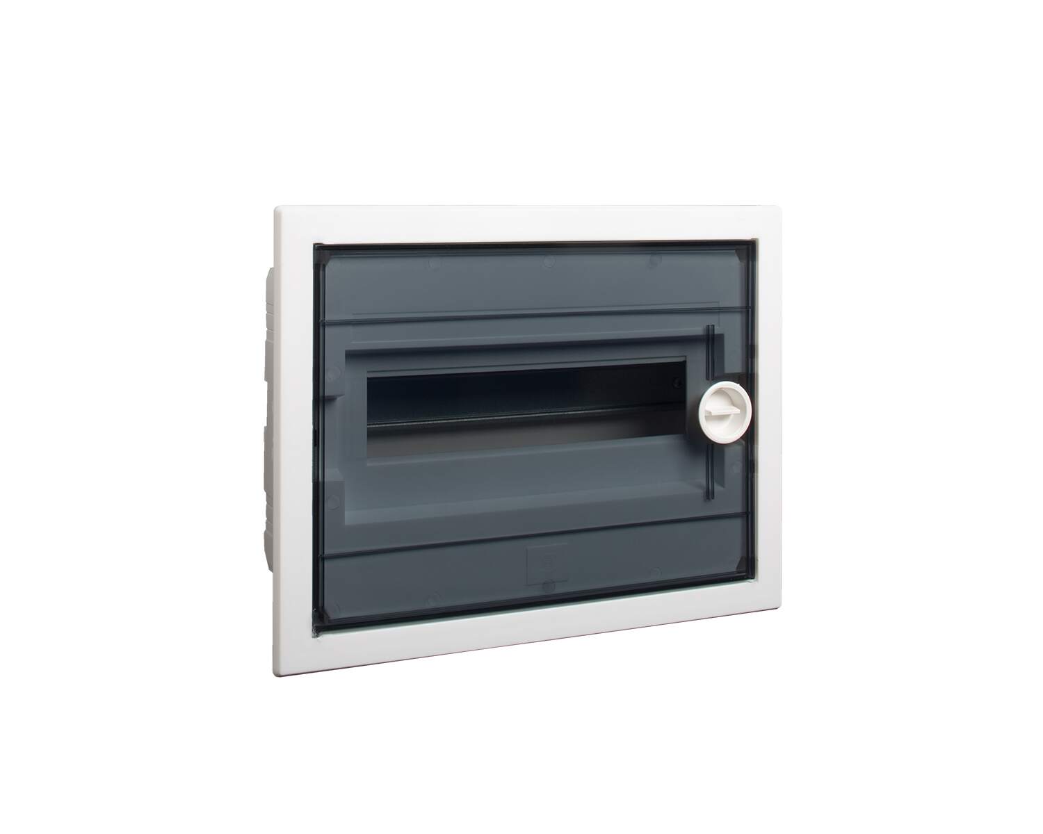 Cofret incastrat cu usa transparenta PXF 12T  ST IP40 1X12 M