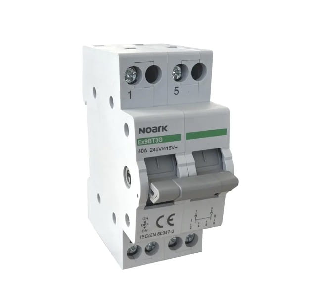 Separator de sarcina cu 3 poziții de comutare Ex9BT3G 2CO 40A, cod 113924, Noark